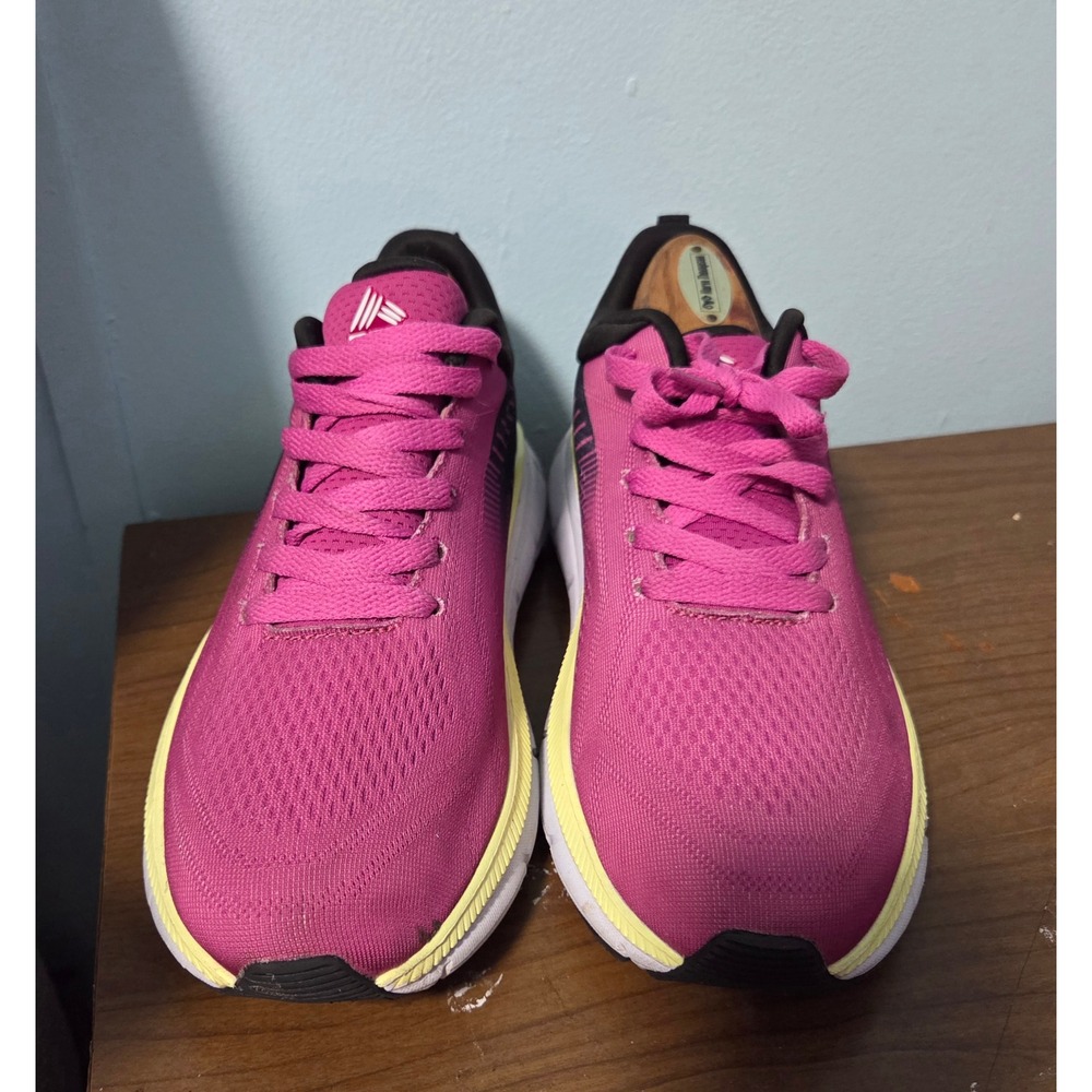 RBX Womens Size 10 Pink Black Running Shoes Athletic Sneakers EF10325 CERTI-GR